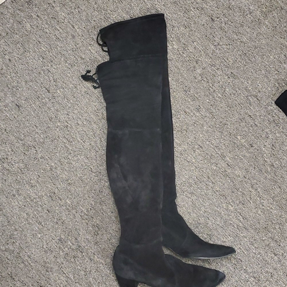 Stuart Weitzman suede thigh high boots